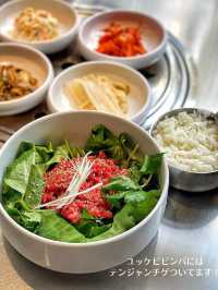 【韓国旅行】コンセプトはL.Aのコリアンタウン🇺🇸🇰🇷可愛い店内と美味しい韓国料理！