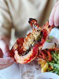 🇭🇰尖沙咀氛圍感餐廳🦞食龍蝦竹碳漢堡❤️