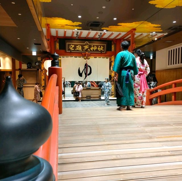 【大阪 弁天町】安土桃山時代へタイムトリップして温泉に入っちゃおう♨️
