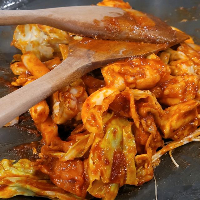 Dak galbi | ร้านอาหารเกาหลีเจ้าประจำ