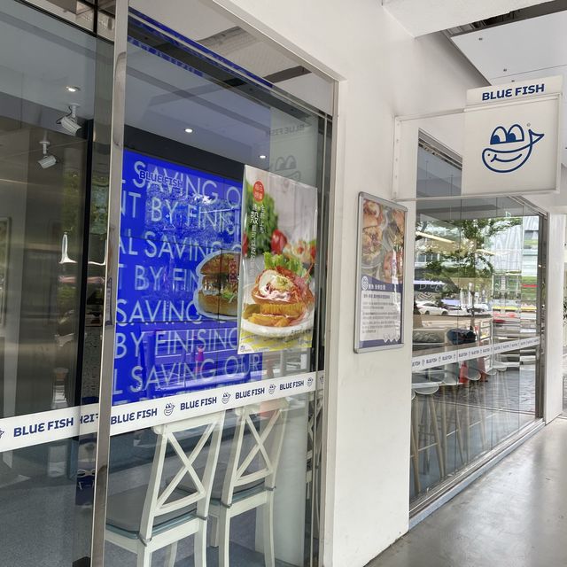 採用台灣在地魚🐟🐟🍔Fish Burger專門店