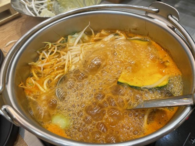 깔끔한 한상 느낌~ 샤브촌by계백집 평촌역점