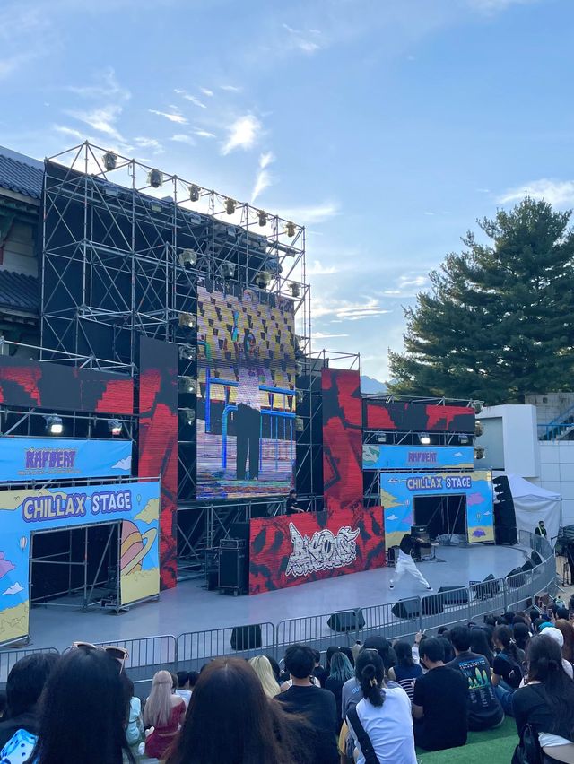 랩비트 축제가 펼쳐지는 서울랜드