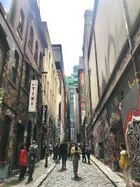 澳洲墨爾本必去打卡塗鴉街-Hosier Lane
