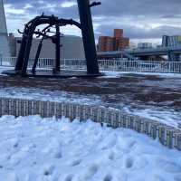 Winter Wonders Unveiled: Aomori Bay Bridge