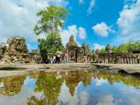 The ancient capital of the Khmer empire.