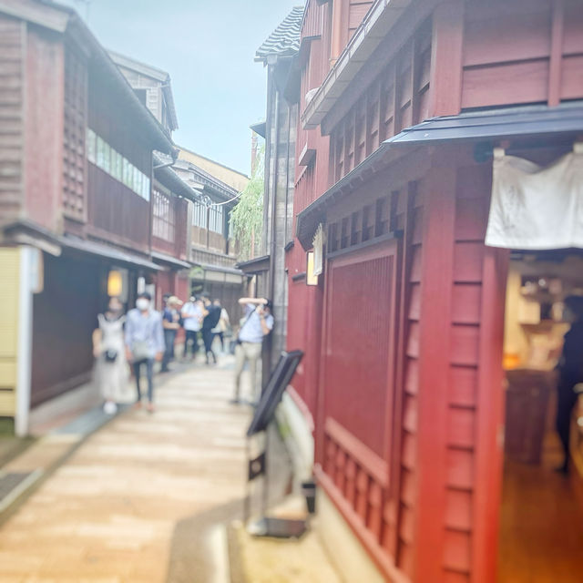 金沢を代表する伝統的な茶屋街