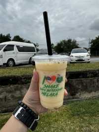 Another Must-Try coconut shake in Melaka!