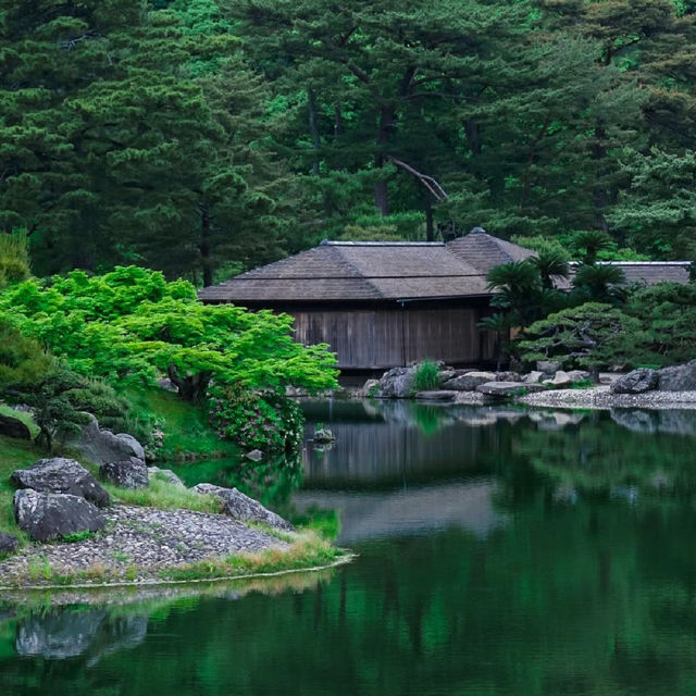 濱離宮恩賜庭園：極致優美的日式庭園