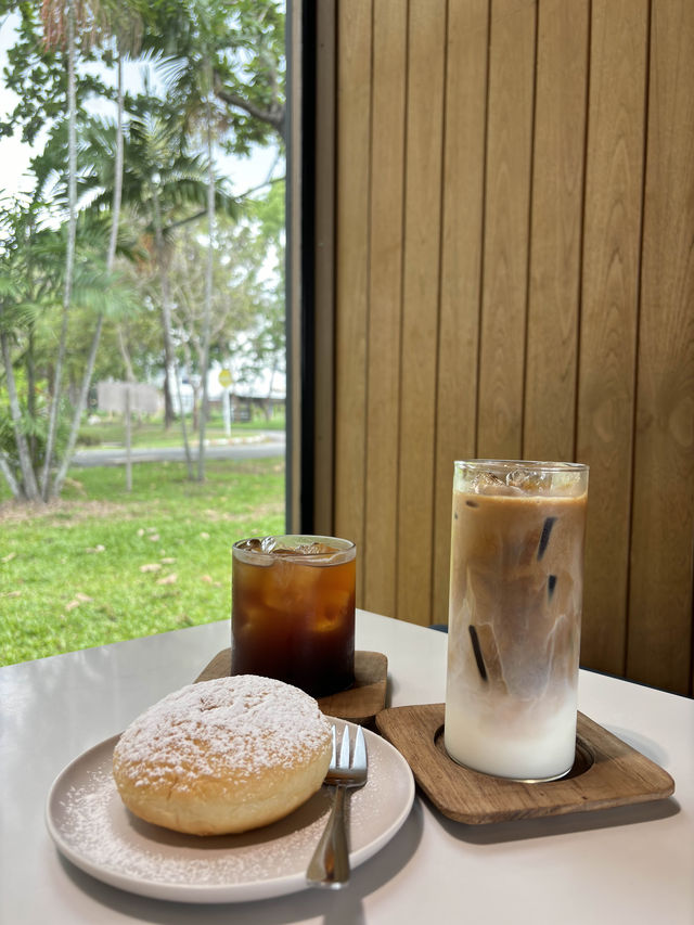 Blue coffee