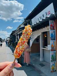城下町でのんびり『食べ歩き』絶品グルメ