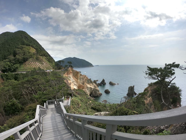 伊豆半島のジオパーク、黄金崎公園