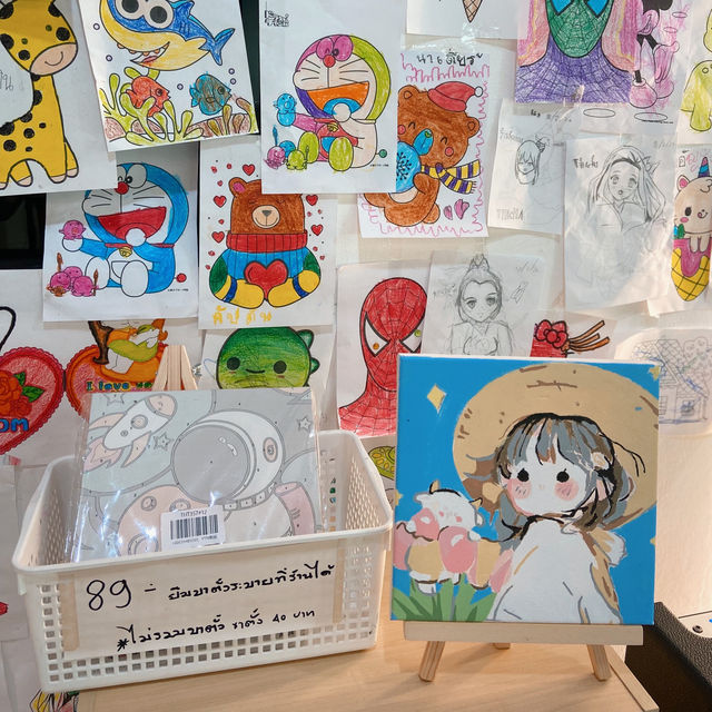 ร้านใส่นม ระยอง มีอาหารคาวและขนมหวาน แนะนำเลย