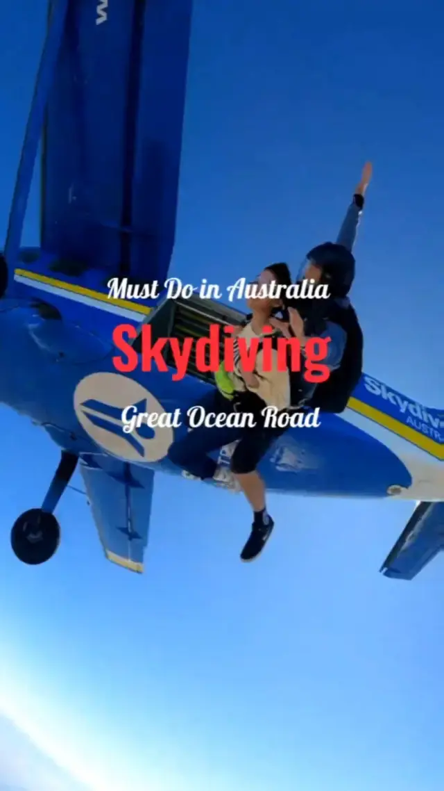 人生必玩一次!! 墨爾本大洋路跳傘 Skydiving in Great Ocean Road
