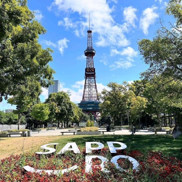 在札幌大通公園享受四季變換的活動