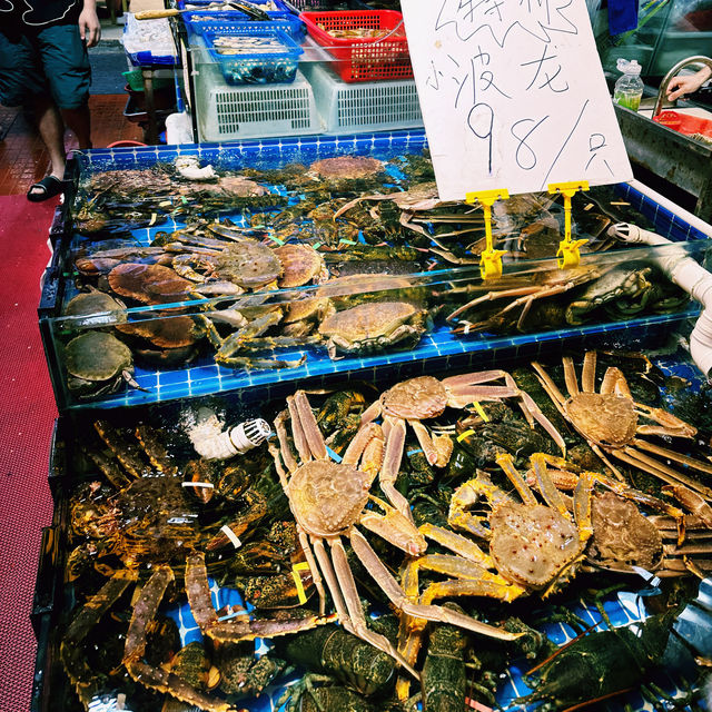Seafood Heaven : XIAMEN Eight Seafood Market