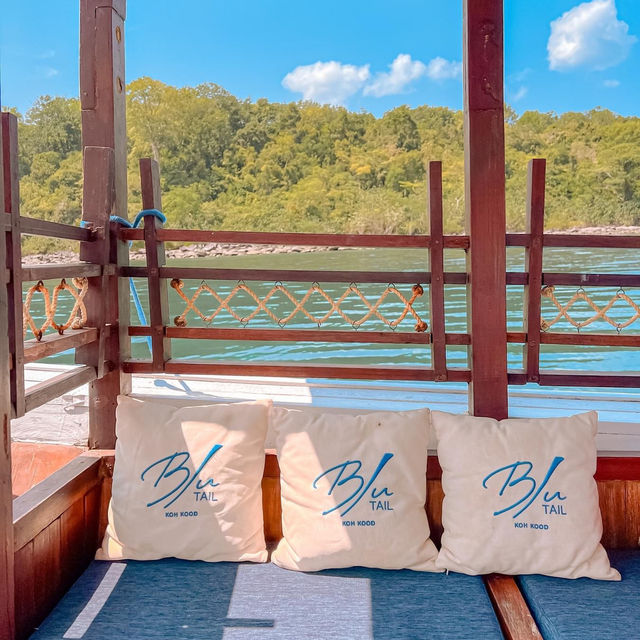 เรือไม้สุดชิลที่เกาะกูด