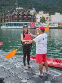 Sun moon lake Watersport พายคายัคชมวิวทะเลสาป