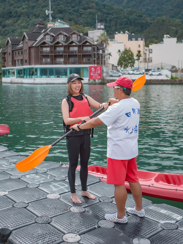 Sun moon lake Watersport พายคายัคชมวิวทะเลสาป