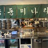 《龍山》》今韓国で大人気！ユッケミナリビビンバ🌿韓国きたら絶対食べて✨
