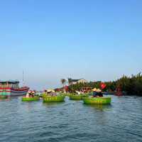 Floating on Serenity: Hoi An Basket Coconut Boat