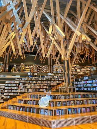 The 'Library in the Sky' in Kochi.