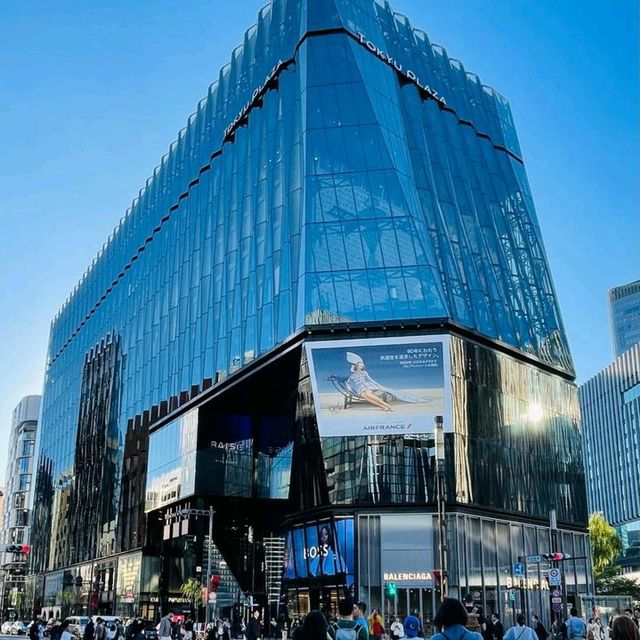 It’s one of the best mall in Ginza area especially rooftop 