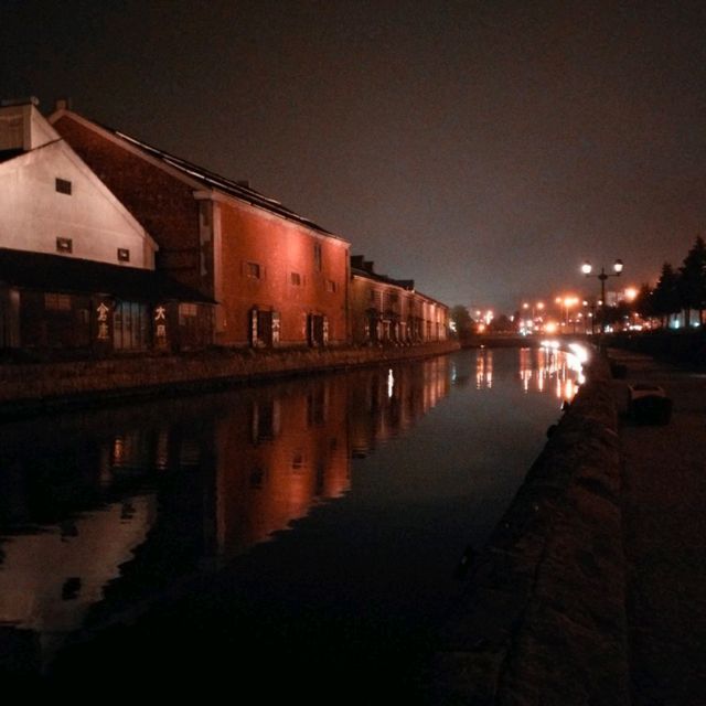 小樽運河夜景