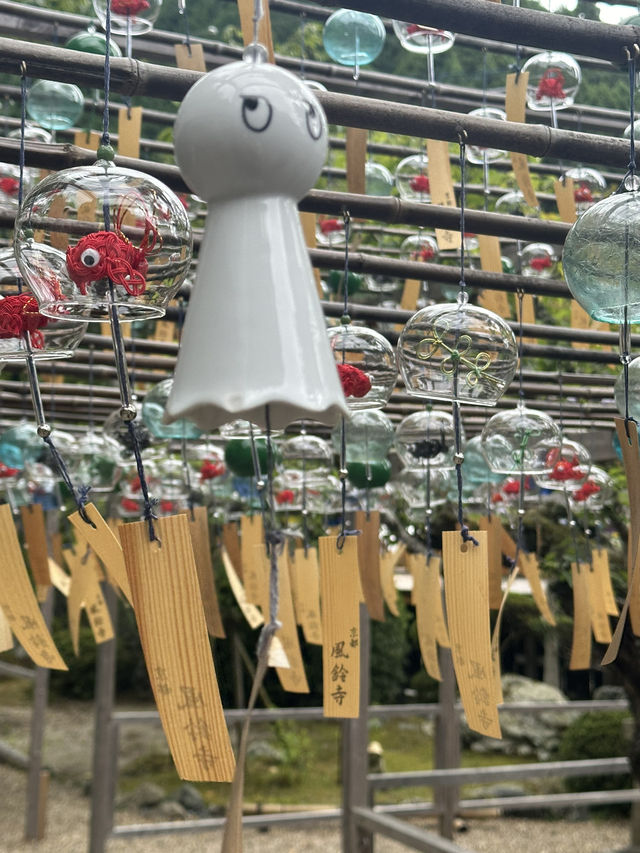 ˗ˏˋ ♡の窓で有名な風鈴寺🎐 ˎˊ˗