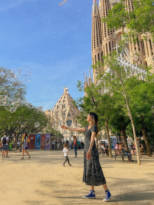 스페인 바르셀로나🇪🇸 가우디의 마지막 작품 사그리다 파밀리아 성당