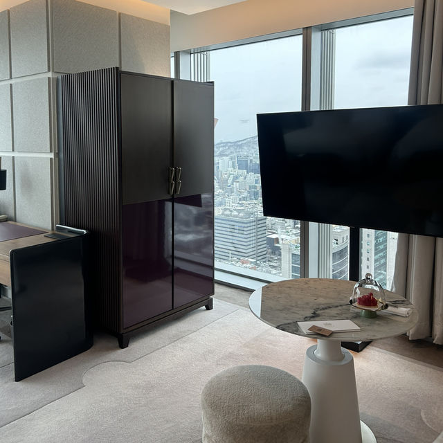 1등 강남 시티뷰🏙️ 조선 팰리스 서울 강남 그랜드 마스터스룸에서의 럭셔리 스테이👑