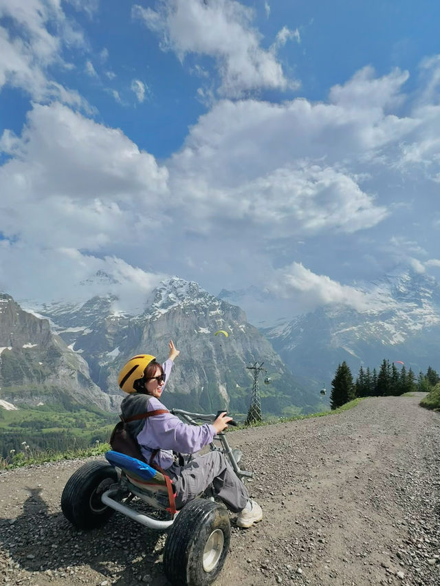 瑞士🇨🇭｜First山上各種活動🏔️私心推薦必玩卡丁車🏎️🛴