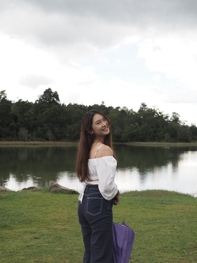 อ่างเก็บน้ำในอุทยานเขาใหญ่🍃