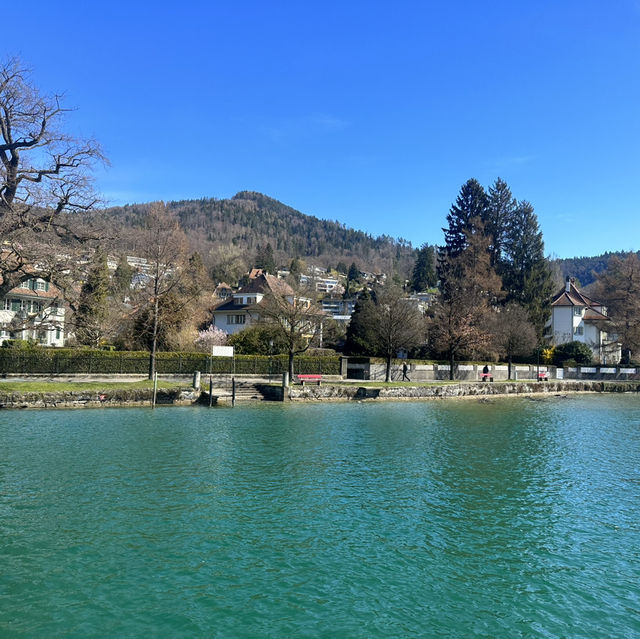 Free amazing cruising at lake Thun