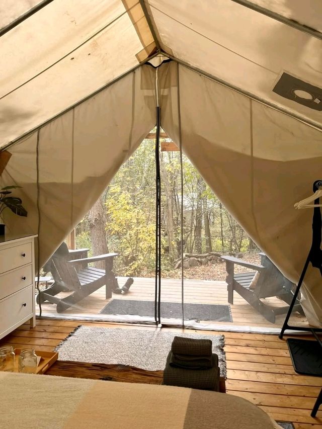 A Solo Glamping Getaway at Honeybee Hideaway