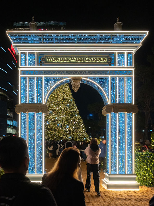 【ソウル／蚕室】毎年楽しみにしているクリスマスイルミネーション