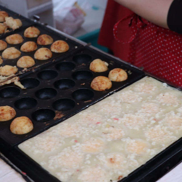 ทาโกยากิ ตลาดเช้ามิกาวะ
