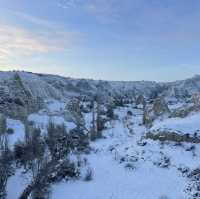 Christmas Magic in Snowy Cappadocia