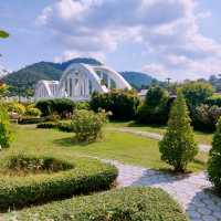 เช็คอิน สะพานขาวทาชมภู ลำพูน