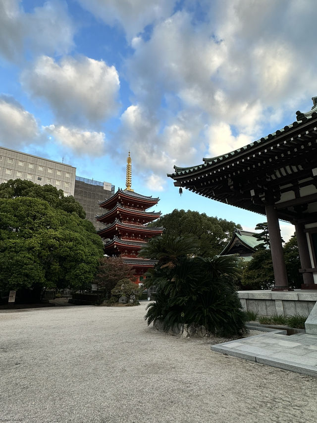 木造坐像で日本一大きい福岡大仏	