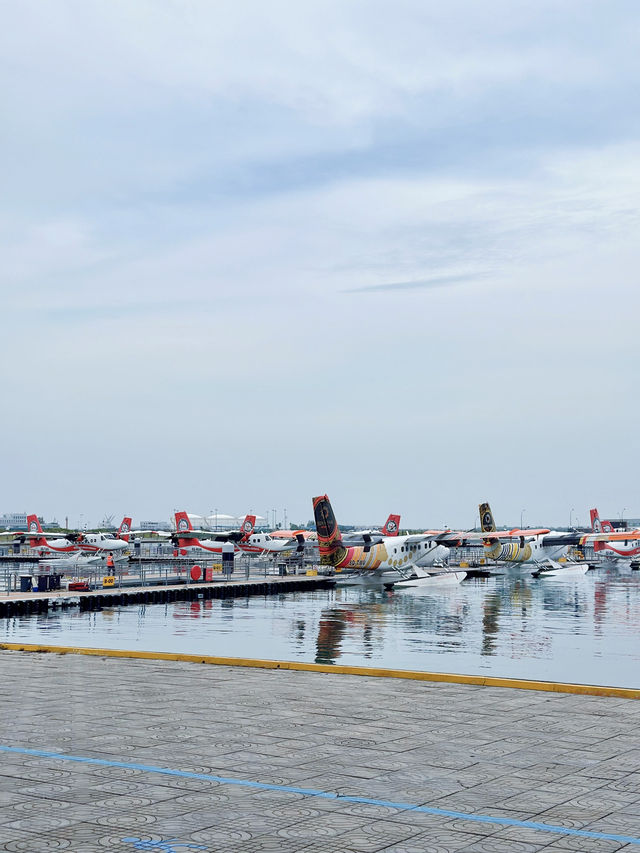 ✈️馬爾代夫Conrad Maldives水上飛機候機室🤎