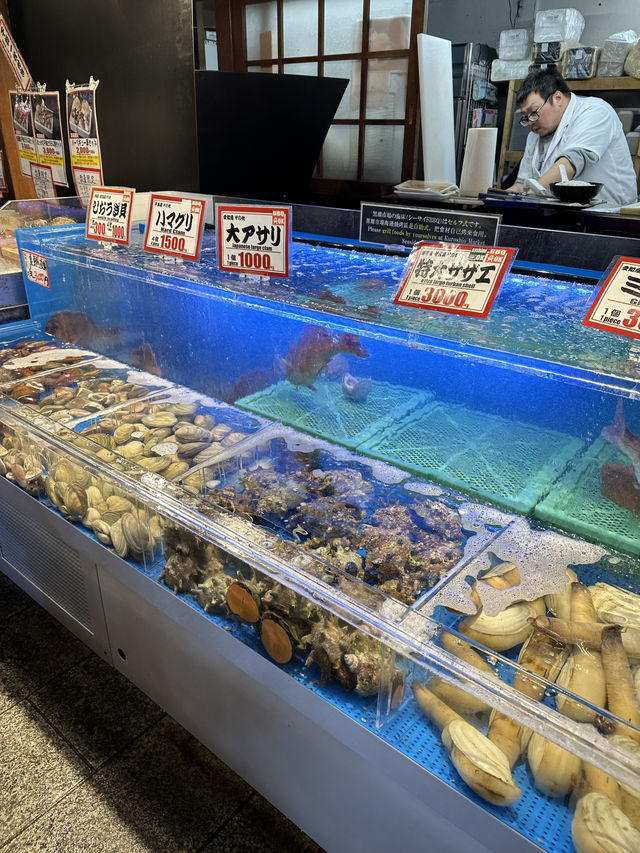 🇯🇵黑潮市場嘆燒烤海產🦞🦐🐠🐙🦑