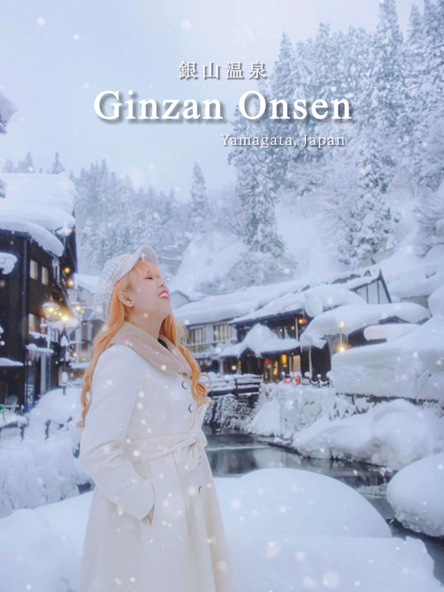 Ginzan Onsen in Winter~❄️🌨️🇯🇵✨
