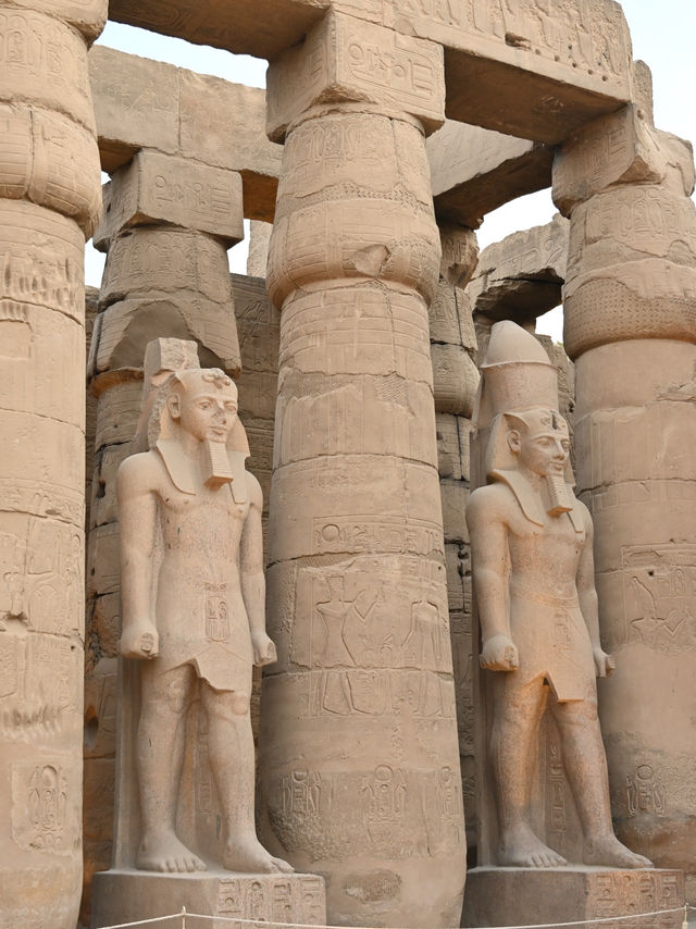 Luxor Temple บรรยากาศ 2 เวลา พระอาทิตย์ตก