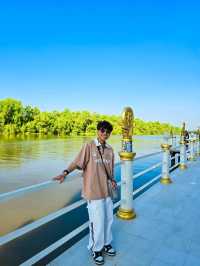 วัดพุทธพรหมยาน ไหว้พระที่วัดเกาะกลางน้ำขอพรปีใหม่