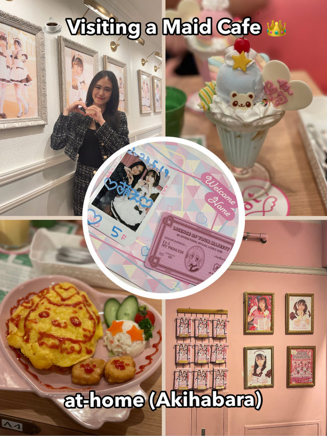 👑 Visiting a Maid Cafe in Japan 🇯🇵