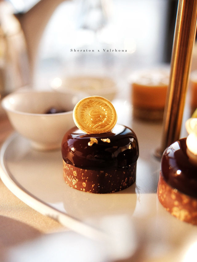 《尖沙咀下午茶》香港喜來登酒店聯乘法國殿堂級朱古力品牌Valrhona 聯乘推出高質朱古力下午茶