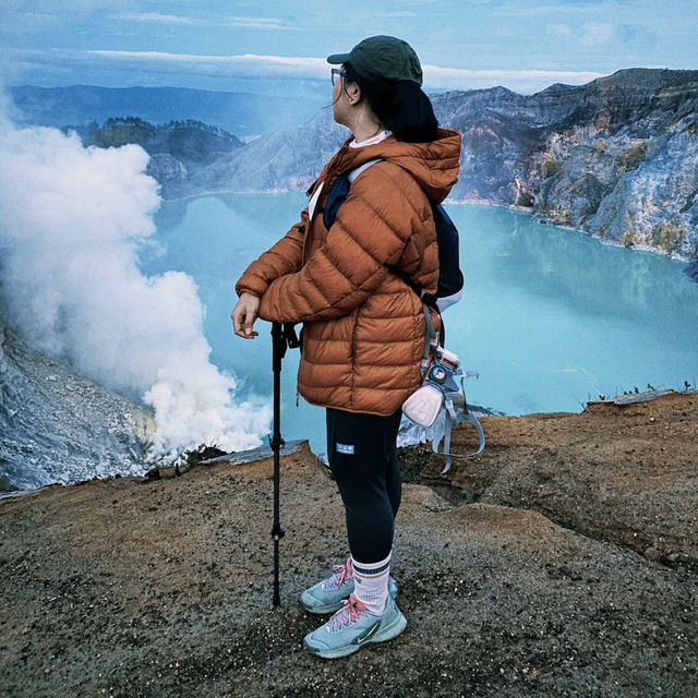 Breathtaking views at Kawah Ijen