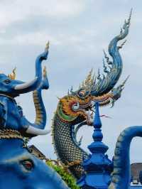 วัดสีน้ำเงิน เชียงราย จุดขอพร