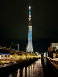 A Night Stroll to Tokyo Skytree’s Shimmering Heights